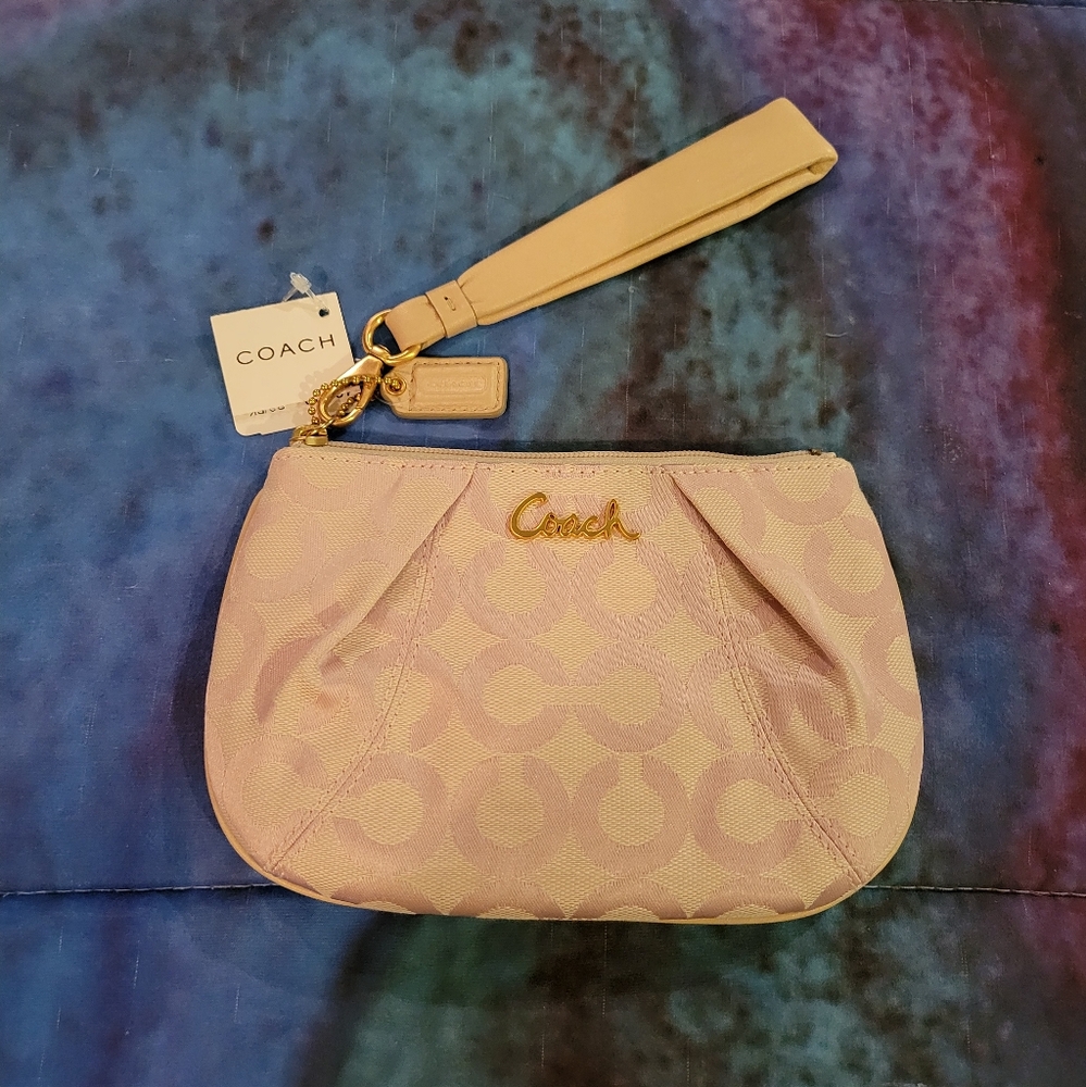 Coach Signature Parker OP Wristlet [NWT] - Picture 5 of 11